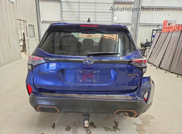 JF2SLDFC8SH491691 2025 SUBARU FORESTER Blue უკანა ხედი