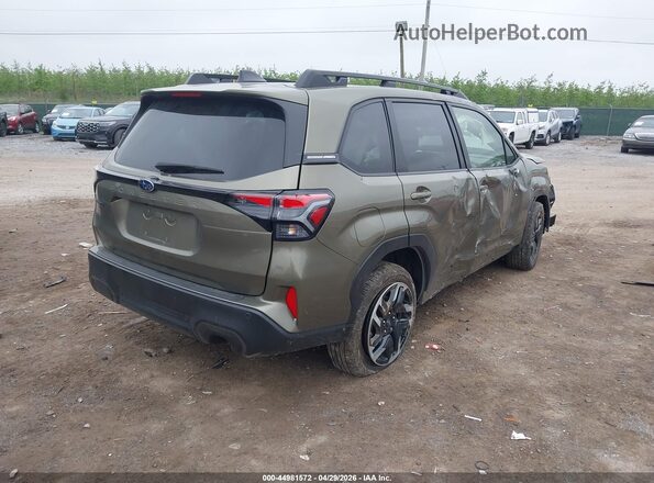 JF2SLDRC0SH468207 2025 SUBARU FORESTER Green Հետևի աջ