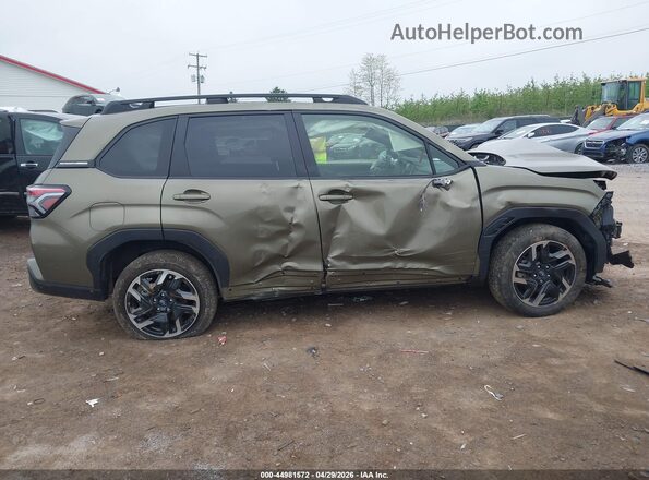 JF2SLDRC0SH468207 2025 SUBARU FORESTER Green Սալոնի հետևի տեսք