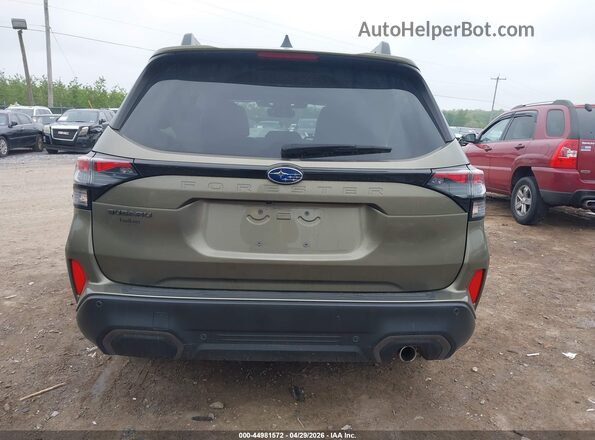JF2SLDRC0SH468207 2025 SUBARU FORESTER Green 