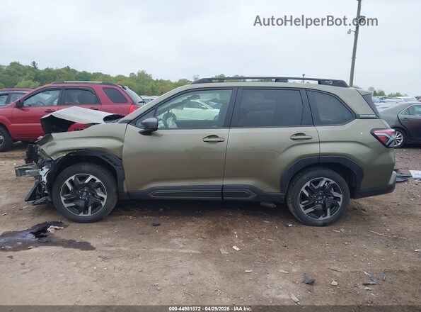 JF2SLDRC0SH468207 2025 SUBARU FORESTER Green Սալոնի 360 աստիճան տեսք