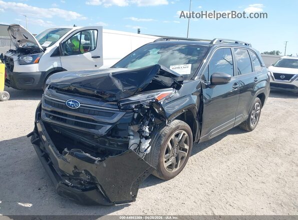 JF2SLDRC9SH571254 2025 SUBARU FORESTER Черный Передняя левая четверть
