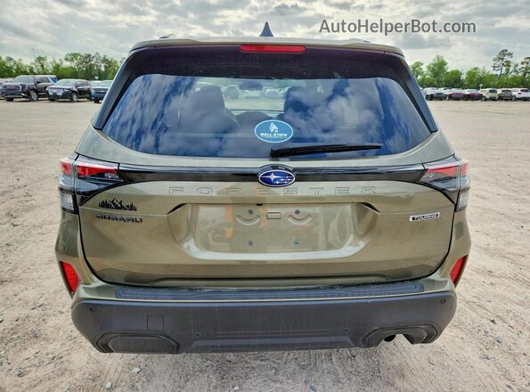 JF2SLDTC0SH439198 2025 SUBARU FORESTER Зеленый Вид сзади
