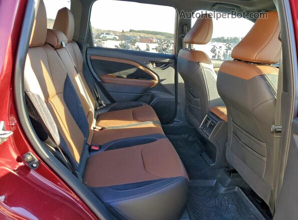 JF2SLDTC3SH546049 2025 SUBARU FORESTER Red Vista interior trasera