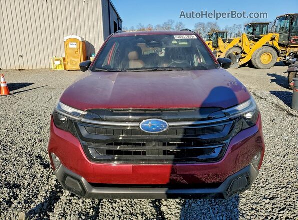 JF2SLDTC3SH546049 2025 SUBARU FORESTER Red Vista frontal