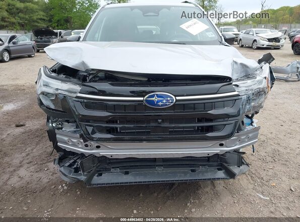 JF2SLSTD8SH435395 2025 SUBARU FORESTER Silver Vista frontal