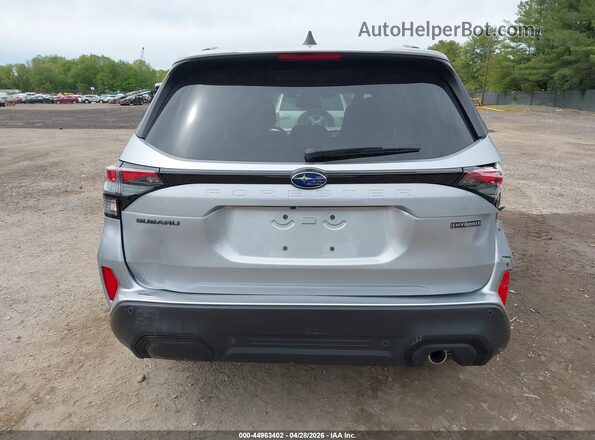 JF2SLSTD8SH435395 2025 SUBARU FORESTER Silver 