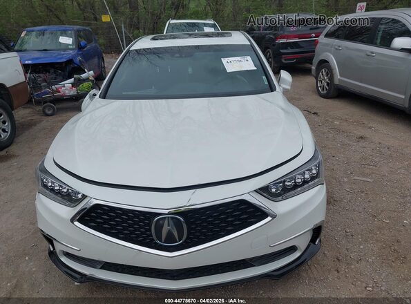 JH4KC1F53LC000553 2020 ACURA RLX Белый Вид щитка приборов