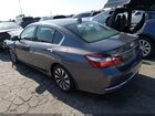 2017 Honda Accord Hybrid Ex-l Серый vin: JHMCR6F50HC002848