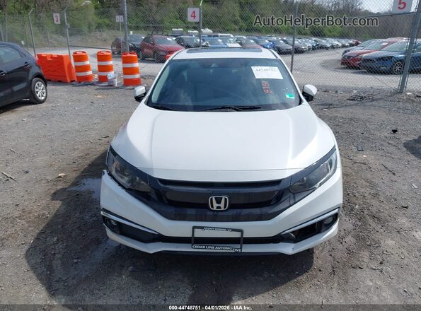 JHMFC1F32KX012779 2019 HONDA CIVIC White Սարքավորումների վահանակի տեսք