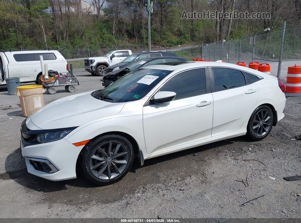 JHMFC1F32KX012779 2019 HONDA CIVIC White Սալոնի 360 աստիճան տեսք
