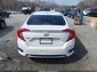 2019 Honda Civic Ex White vin: JHMFC1F32KX012779