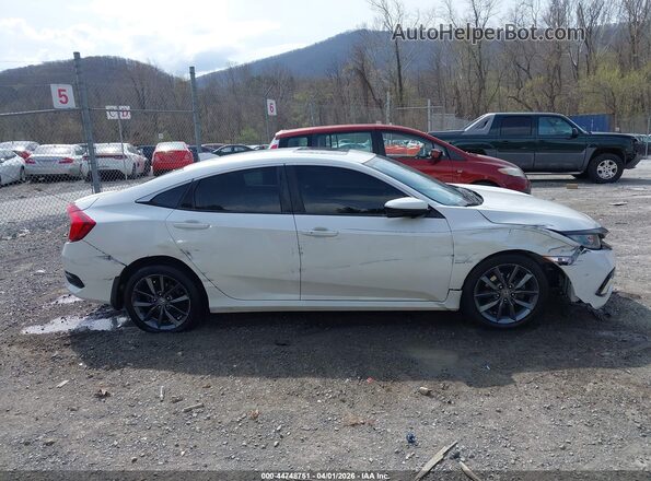 JHMFC1F32KX012779 2019 HONDA CIVIC White Սալոնի հետևի տեսք