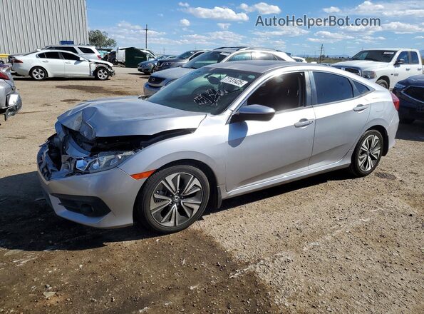 JHMFC1F70JX005766 2018 HONDA CIVIC Серебряный Передняя левая четверть