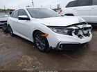 2019 Honda Civic Ex-l White vin: JHMFC1F70KX002884