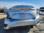 2018 Honda Civic Exl Серебряный vin: JHMFC1F74JX004362