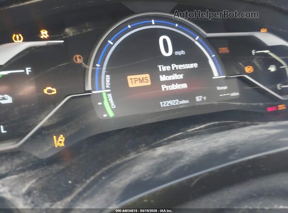 JHMZC5F13JC017482 2018 HONDA CLARITY PLUG-IN HYBRID Gray უკანა სავარძლების ხედი