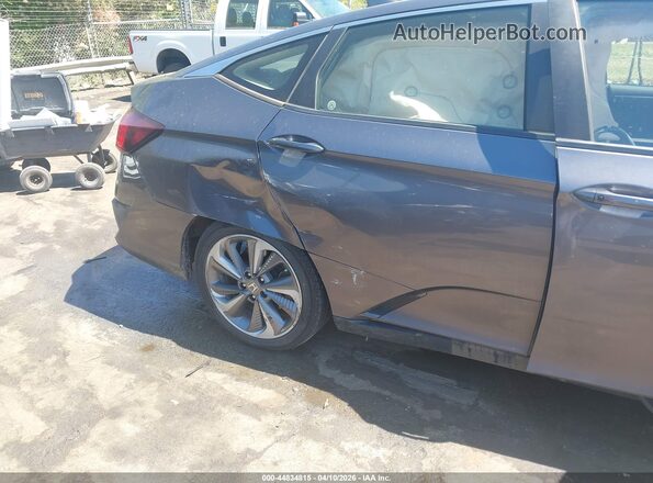 JHMZC5F13JC017482 2018 HONDA CLARITY PLUG-IN HYBRID Gray წინა ხედი