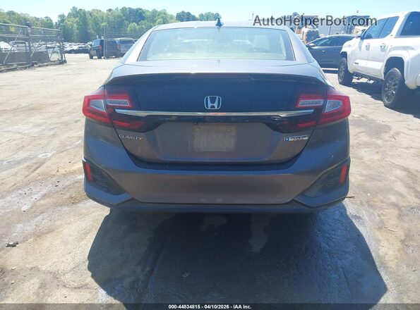 JHMZC5F13JC017482 2018 HONDA CLARITY PLUG-IN HYBRID Gray 