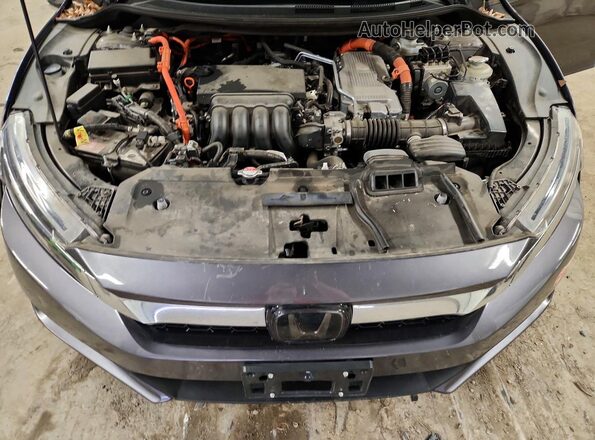 JHMZC5F14JC005292 2018 HONDA CLARITY Gray Vista interior trasera