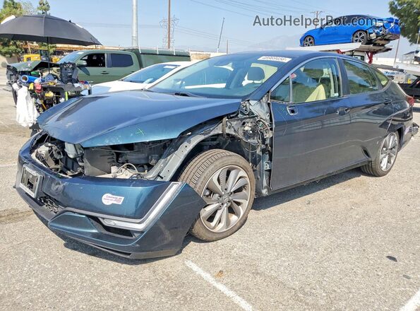 JHMZC5F16JC022062 2018 HONDA CLARITY Зеленый Передняя левая четверть