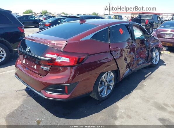 JHMZC5F34JC006332 2018 HONDA CLARITY PLUG-IN HYBRID Maroon Հետևի աջ