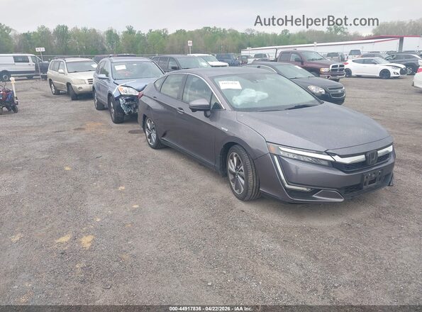 JHMZC5F34JC021316 2018 HONDA CLARITY PLUG-IN HYBRID Gray Передня права чверть