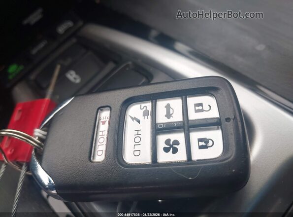 JHMZC5F34JC021316 2018 HONDA CLARITY PLUG-IN HYBRID Gray Вид панелі приладів