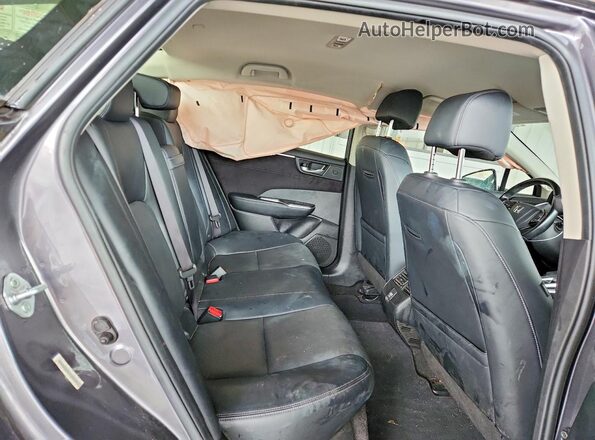 JHMZC5F36JC002251 2018 HONDA CLARITY Gray Widok tylnych siedzeń