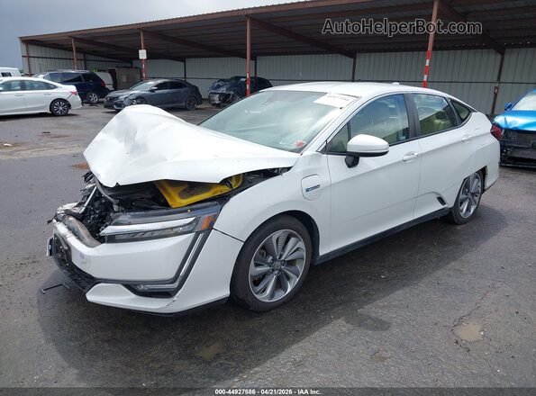 JHMZC5F37JC011069 2018 HONDA CLARITY PLUG-IN HYBRID Белый Передняя левая четверть