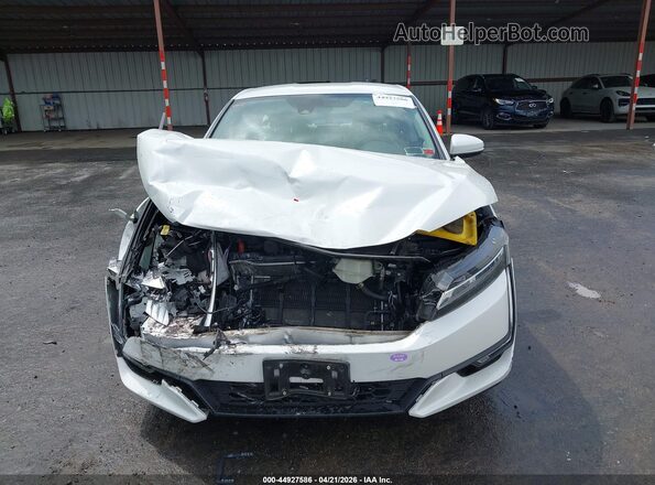 JHMZC5F37JC011069 2018 HONDA CLARITY PLUG-IN HYBRID Белый Вид щитка приборов