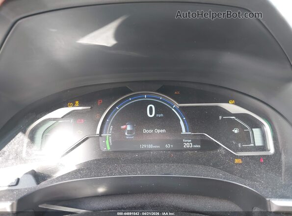 JHMZC5F37JC021875 2018 HONDA CLARITY PLUG-IN HYBRID Серебряный Вид задних сидений