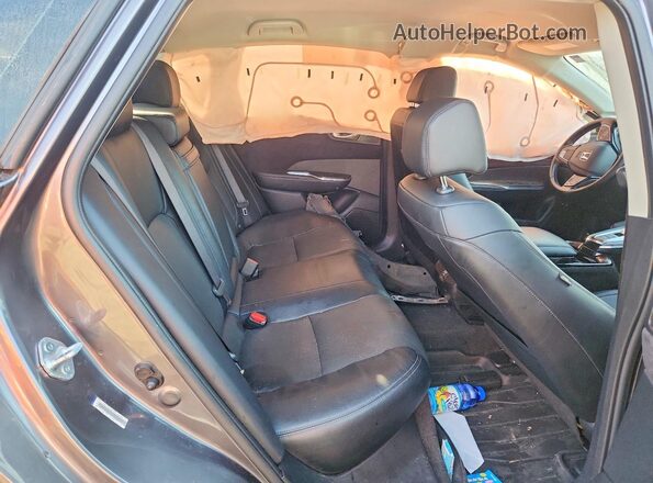 JHMZC5F39JC006259 2018 HONDA CLARITY Gray უკანა სავარძლების ხედი