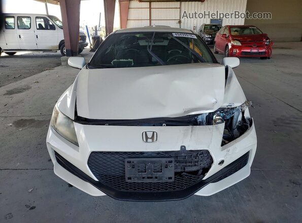 JHMZF1D46GS000624 2016 HONDA CR-Z Белый Вид спереди