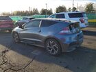 2016 Honda Cr-z Ex-l Hybrid 2d Coupe Серый vin: JHMZF1D62GS000332