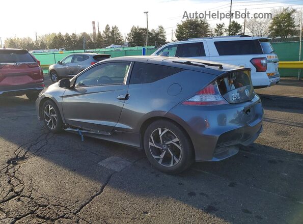 JHMZF1D62GS000332 2016 HONDA CR-Z Серый Задняя левая четверть