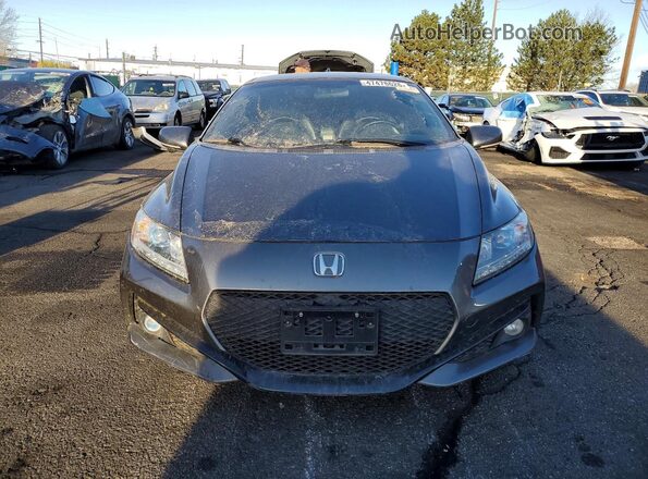 JHMZF1D62GS000332 2016 HONDA CR-Z Серый Вид спереди