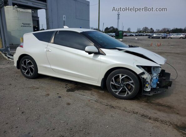 JHMZF1D65GS000695 2016 HONDA CR-Z White Przód prawy