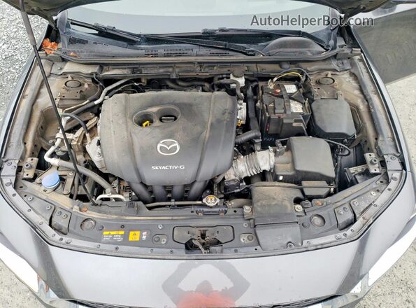 JM1BPADM9K1104426 2019 MAZDA 3 Серый Вид задней части салона