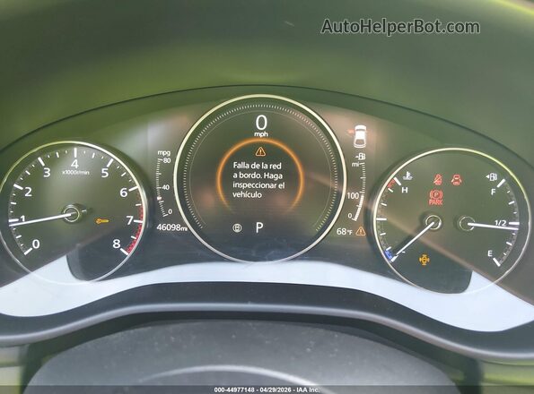 JM1BPAKL6M1402607 2021 MAZDA 3 Красный Вид задних сидений