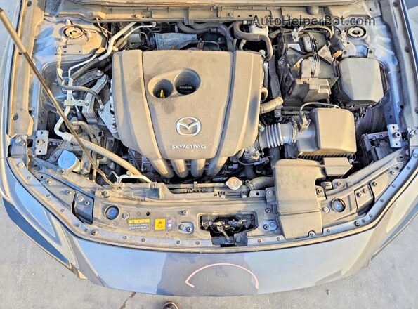 JM1BPALLXN1518330 2022 MAZDA 3 Серый Вид задней части салона