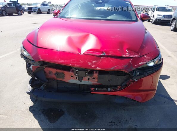 JM1BPAMM0K1138576 2019 MAZDA 3 Red წინა ხედი