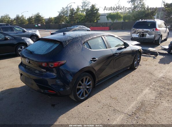 JM1BPAMM3K1137549 2019 MAZDA 3 Синий Задняя правая четверть