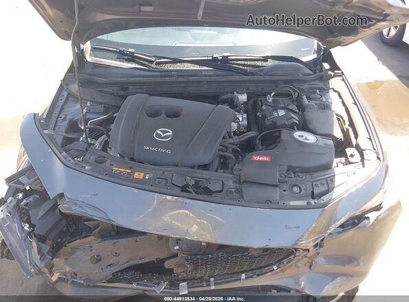 JM1BPAMM5K1131672 2019 MAZDA 3 Black Вид ззаду