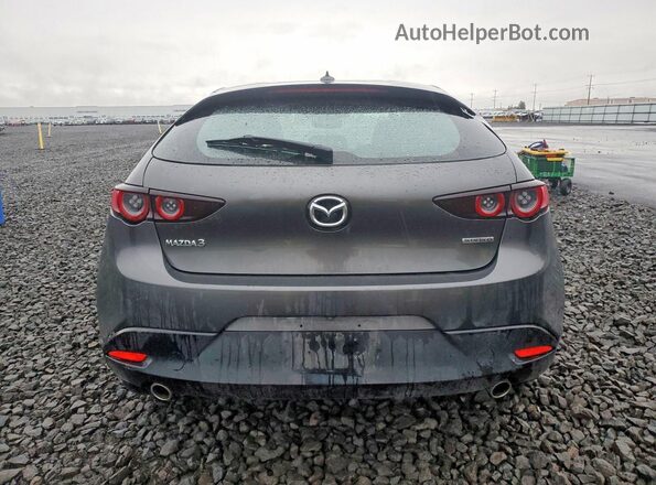 JM1BPAMM5K1142817 2019 MAZDA 3 Gray Widok z tyłu