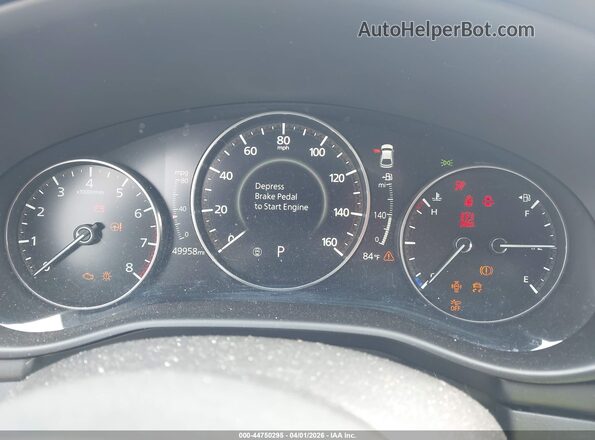 JM1BPAMM6L1173446 2020 MAZDA 3 Blue Widok tylnych siedzeń