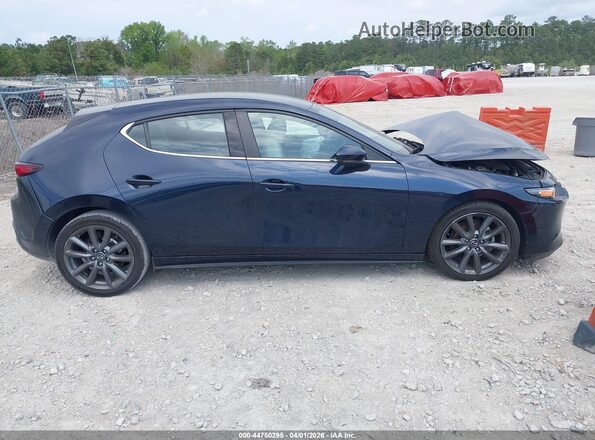 JM1BPAMM6L1173446 2020 MAZDA 3 Blue Widok wnętrza z tyłu