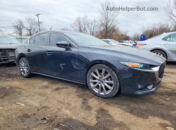 JM1BPBAM1K1132702 2019 MAZDA 3 Черный Передняя правая четверть
