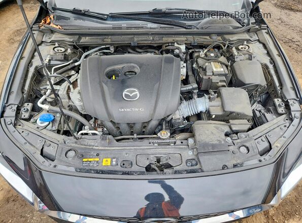 JM1BPBAM1K1132702 2019 MAZDA 3 Черный Вид задней части салона