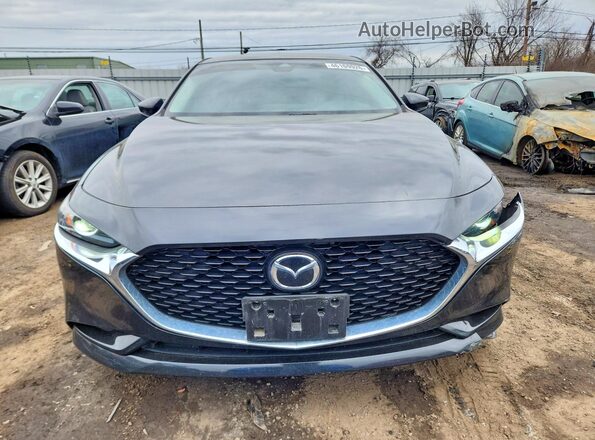 JM1BPBAM1K1132702 2019 MAZDA 3 Черный Вид спереди
